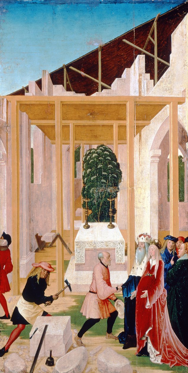 Scene from the Legend of St. Leopold by Rueland Frueauf