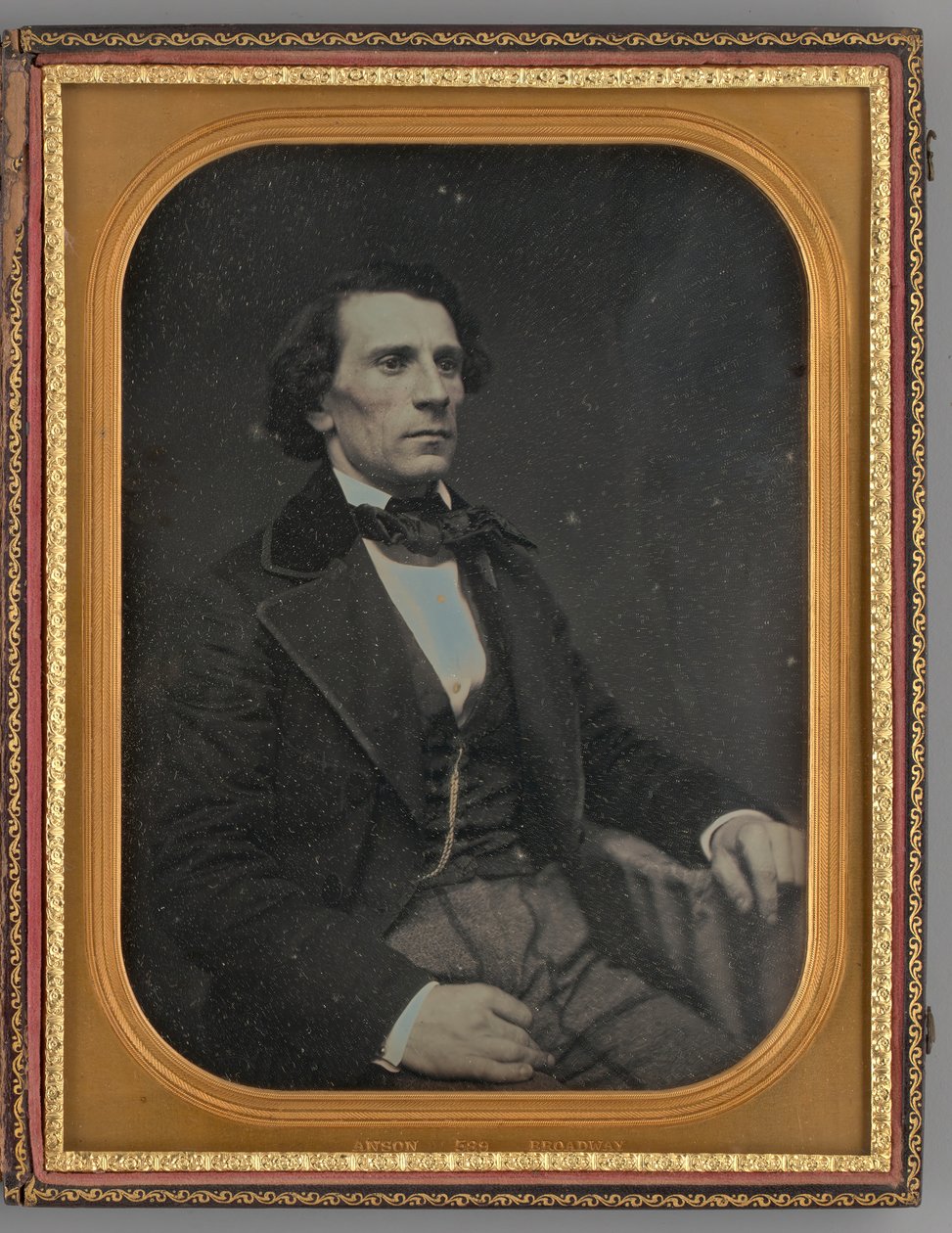 Untitled Portrait of a Seated Man by Rufus Anson