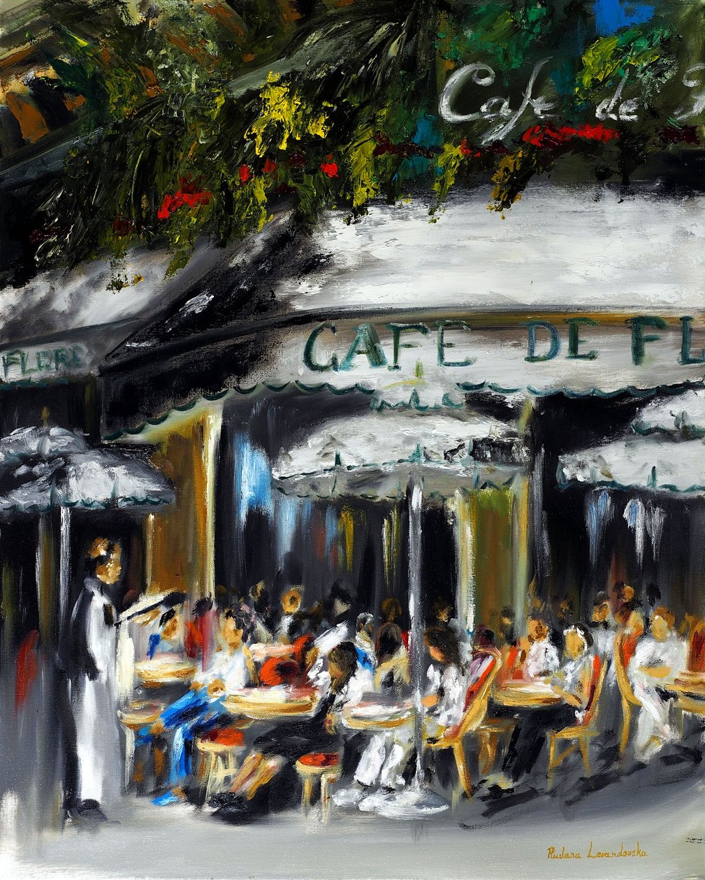 Cafe de Flore Paris by Ruslana Levandovska