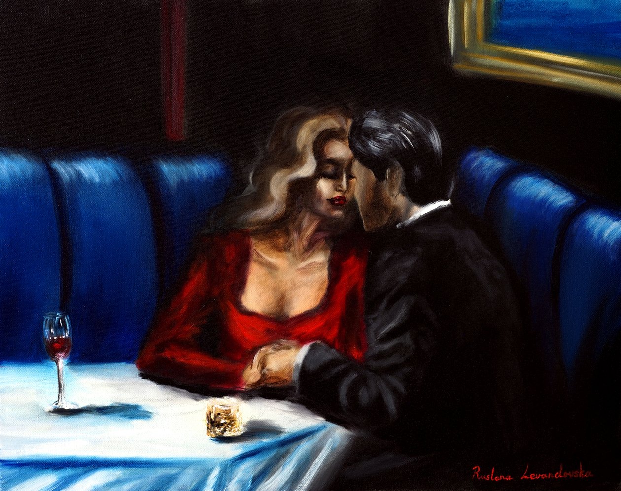 Romantic Evening, 2024 by Ruslana Levandovska