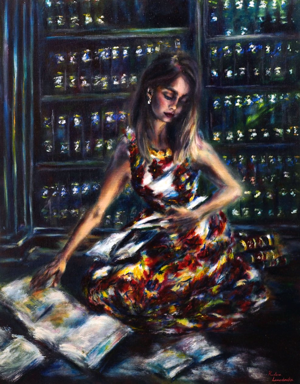 Der Leser von Ruslana Levandovska