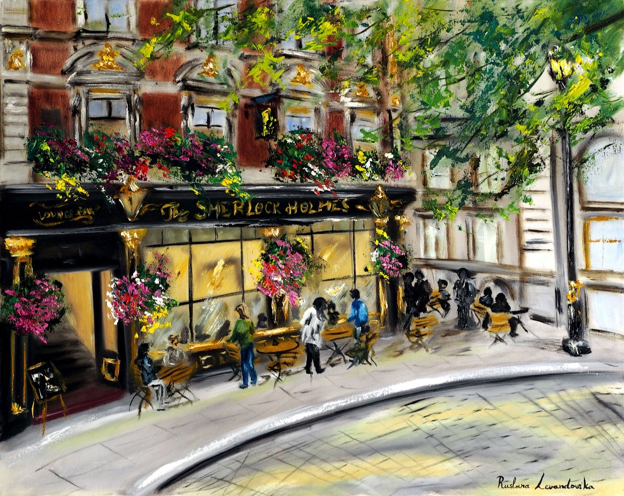 The Sherlock Holmes London by Ruslana Levandovska