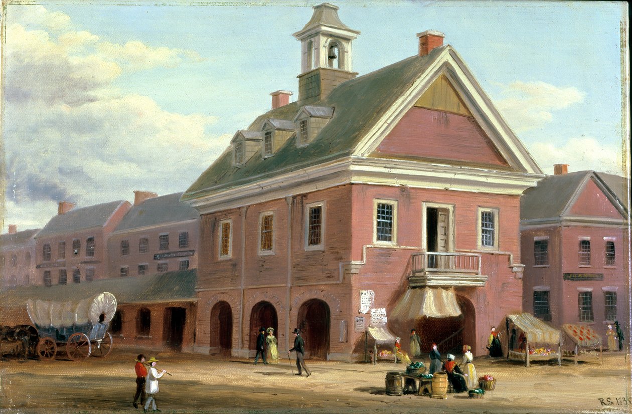 Courthouse, Philadelphia by Russell William Thompson Smith