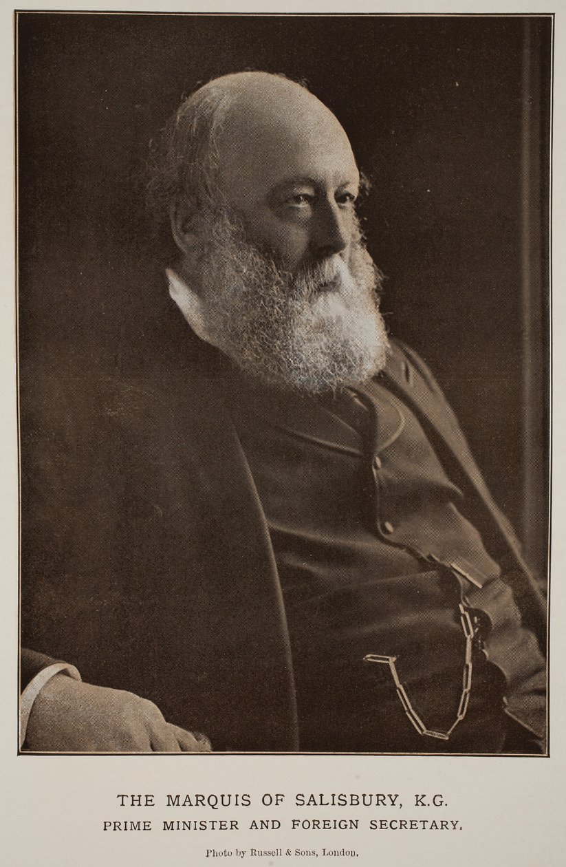 The Marquis of Salisbury, K. G. by Russell & Sons Photography