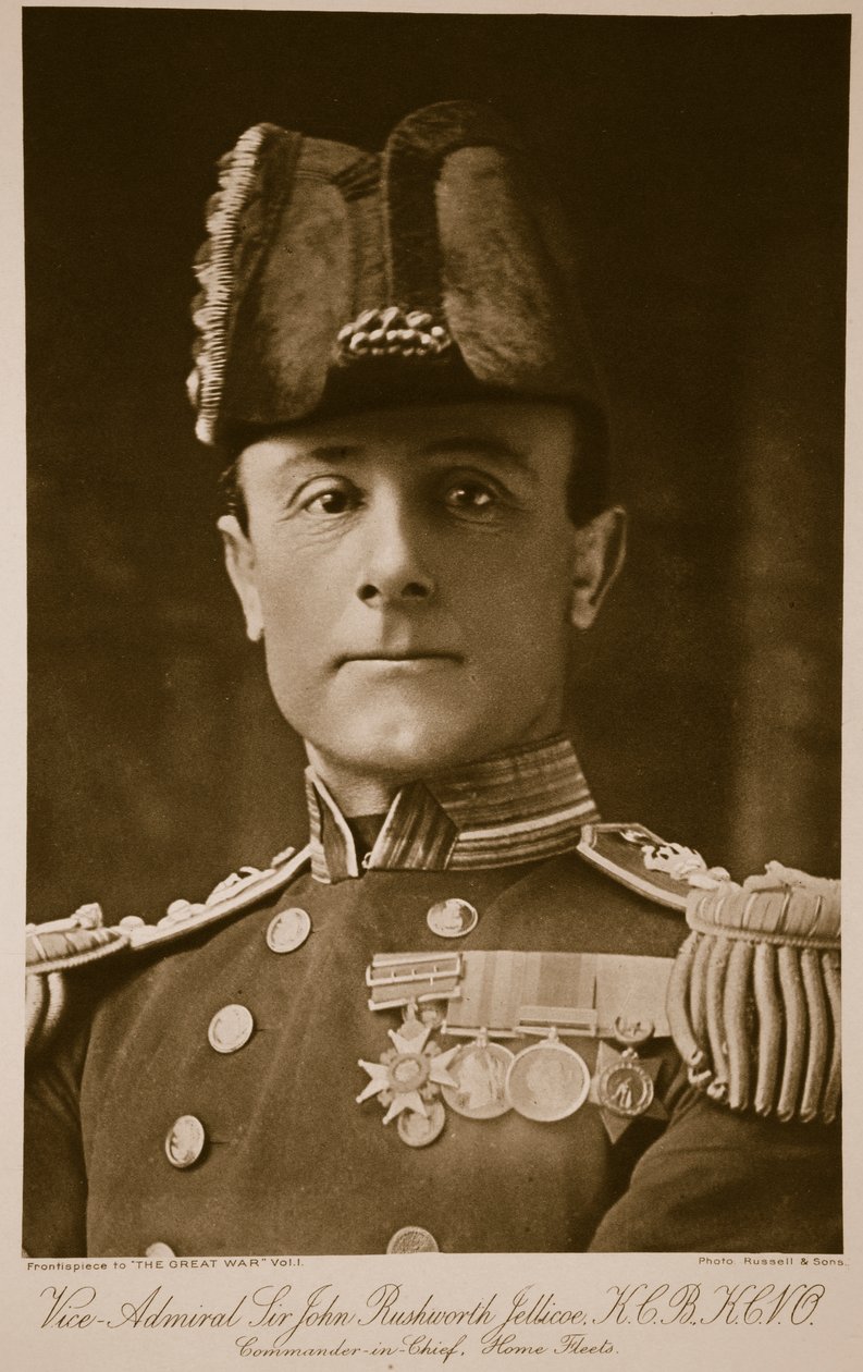 Vice-Admiral Sir John Rushworth Jellicoe by Russell & Sons Photography