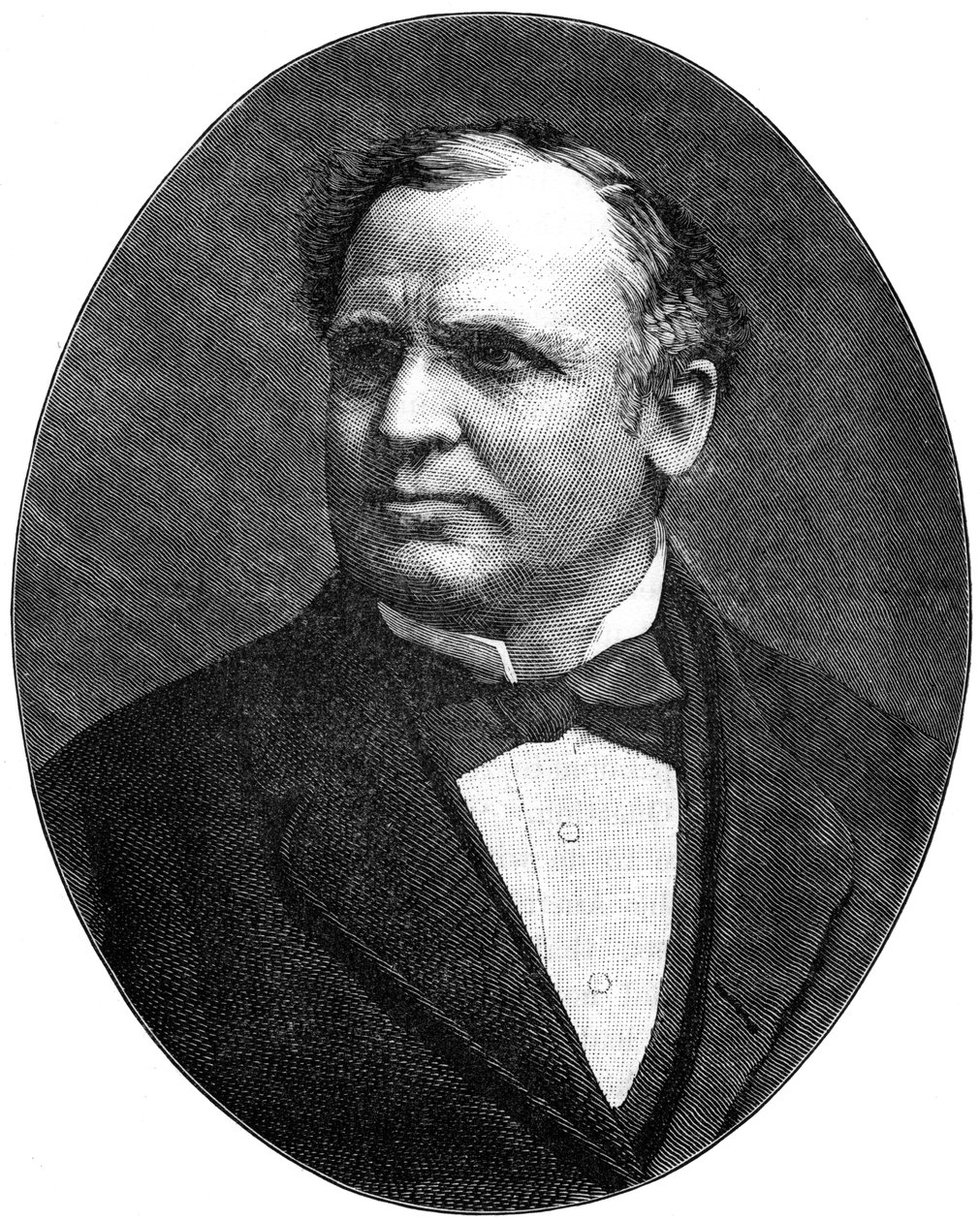 Edward Stanley, 15th Earl of Derby, British Statesman by Russell and Sons