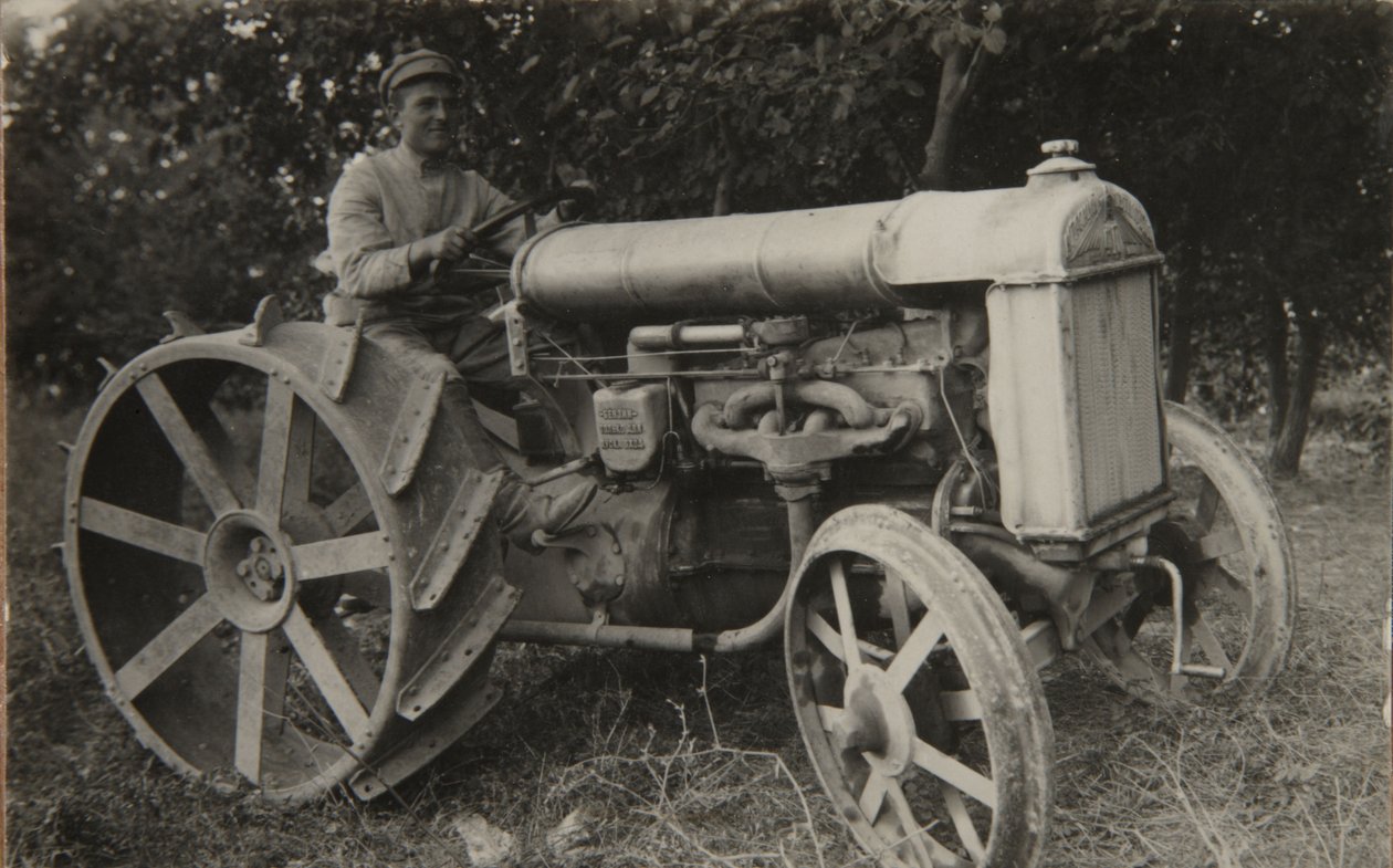 First tractor by Russian Photographer