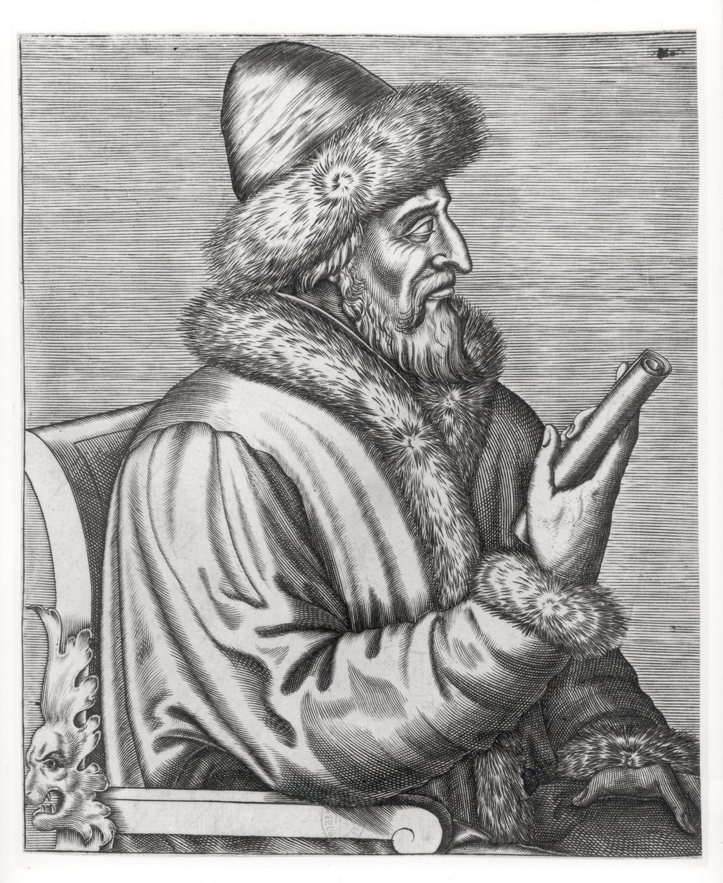 Ivan IV the Terrible by Russian School
