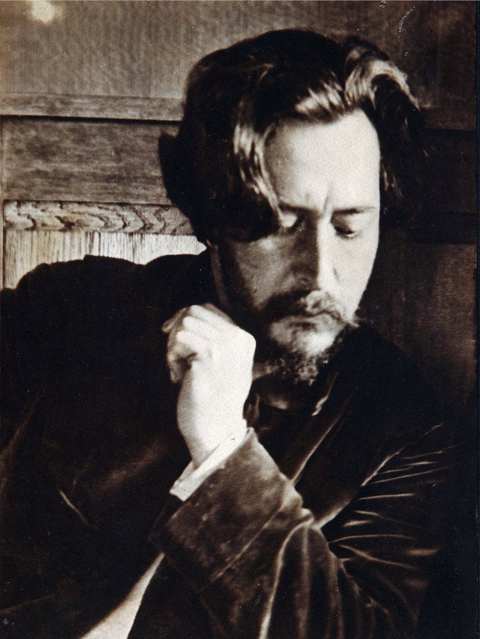 Portrait Of The Author Leonid Nikolaievich Andreyev by Russian Photographer