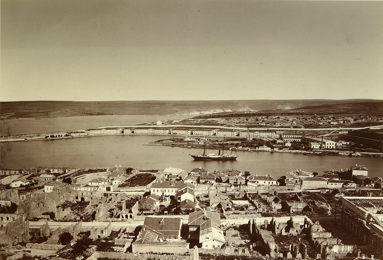 The South bay and Cape Paul in Sevastopol by Russian Photographer