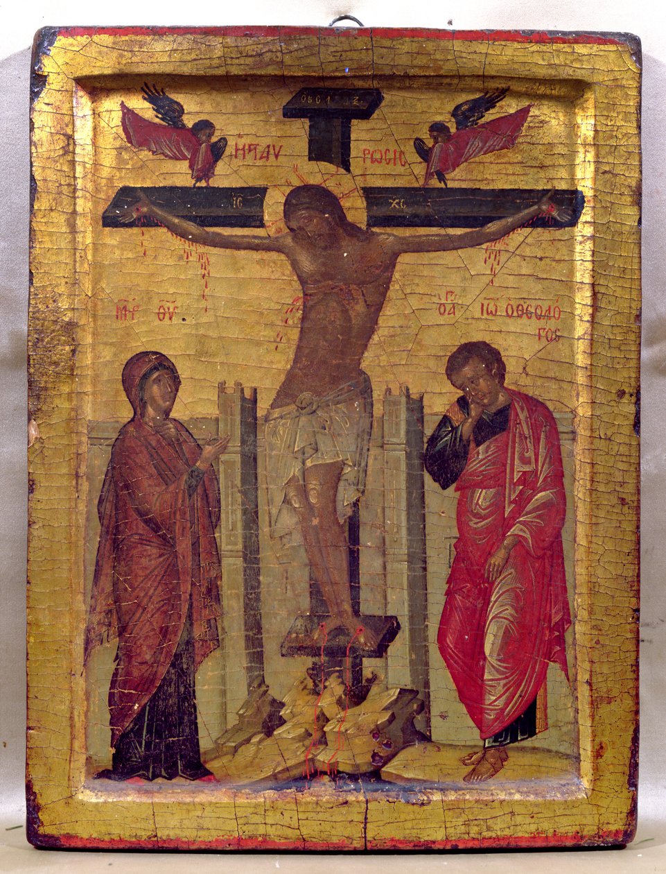 Christ on the Cross by Russian School