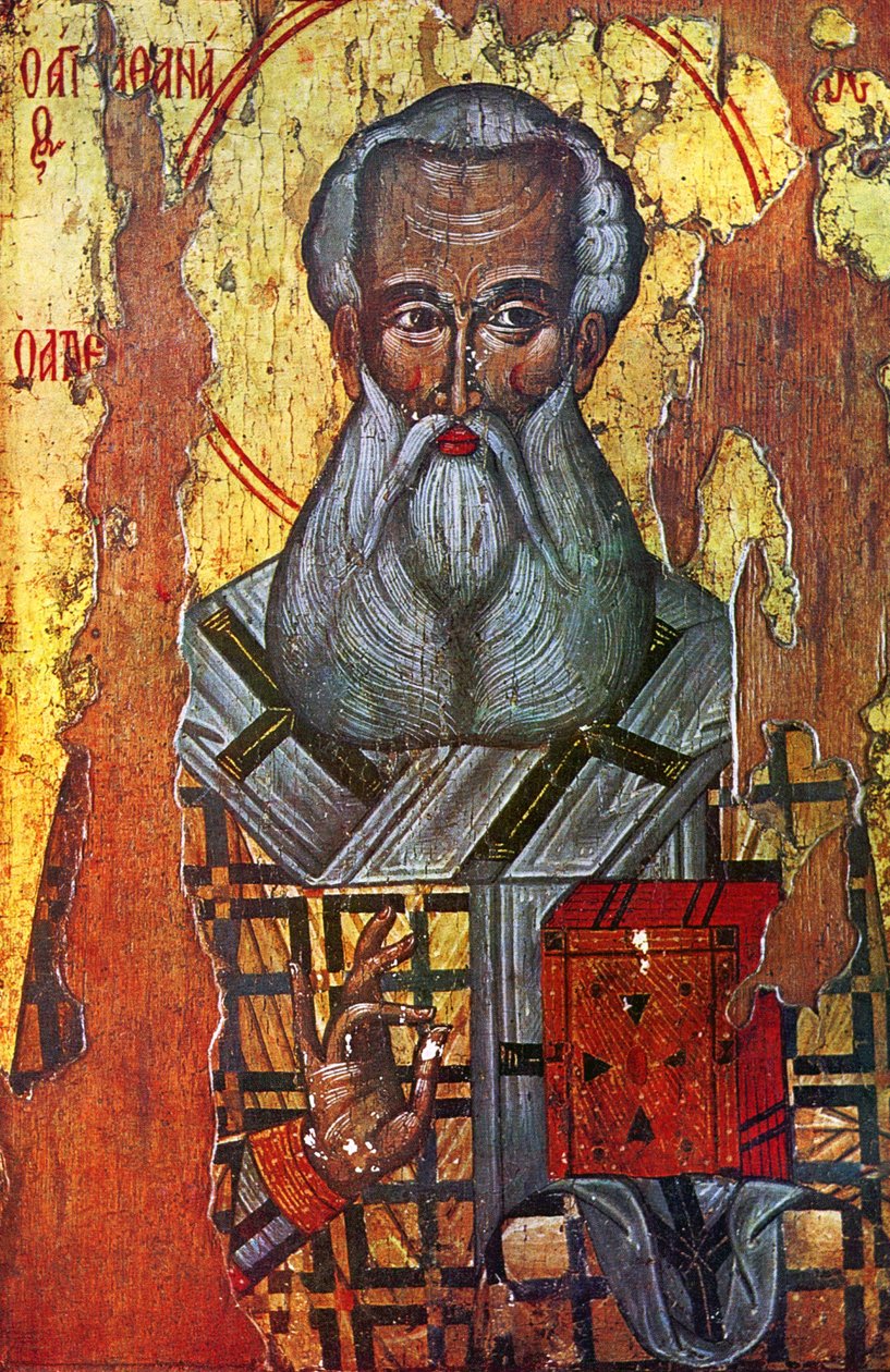 Saint Athanasius of Alexandria by Russian School