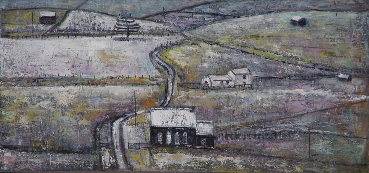 Winter Scene with Chapel by Ruth Addinall