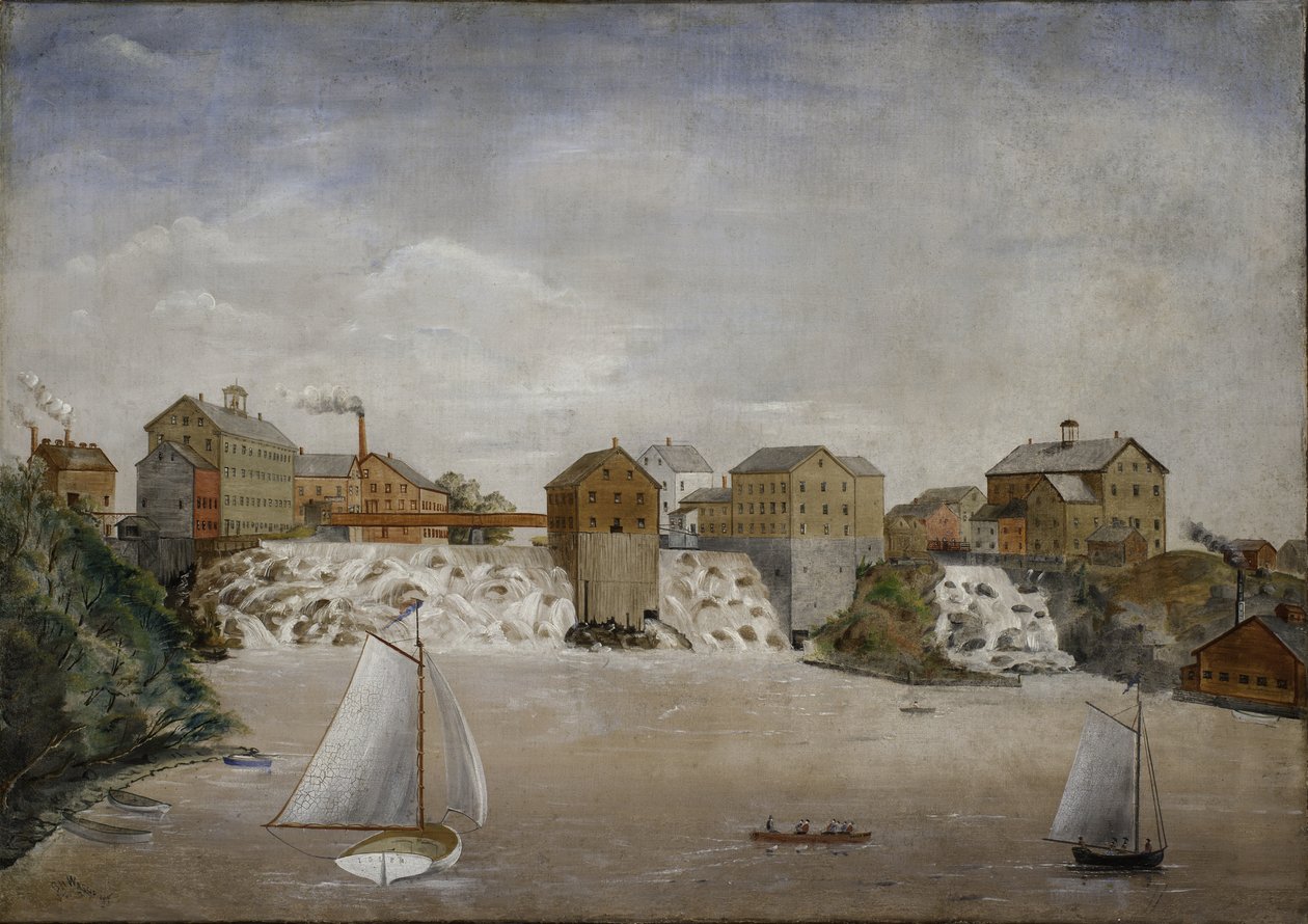 Falls of Vergennes by S. H. Washburn
