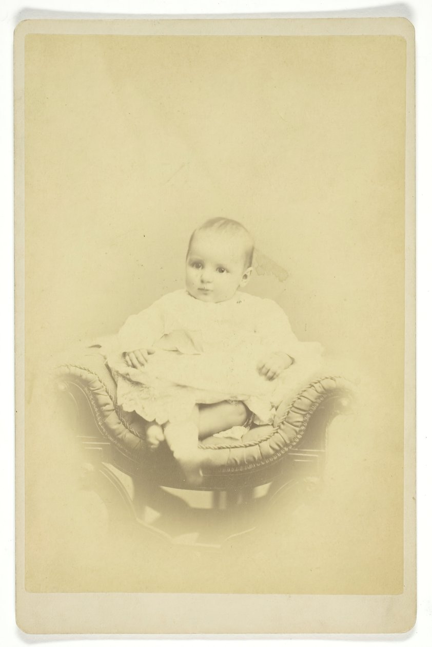 Untitled Portrait of Seated Infant by S. A. Thomas