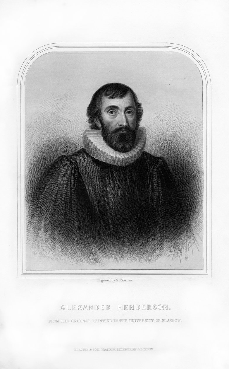 Alexander Henderson, Scottish theologian by S. Freeman