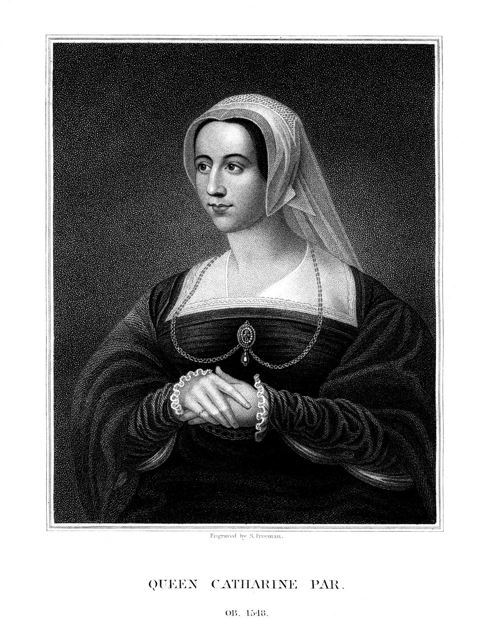 Catherine Parr, Queen Consort of Henry VIII by S. Freeman