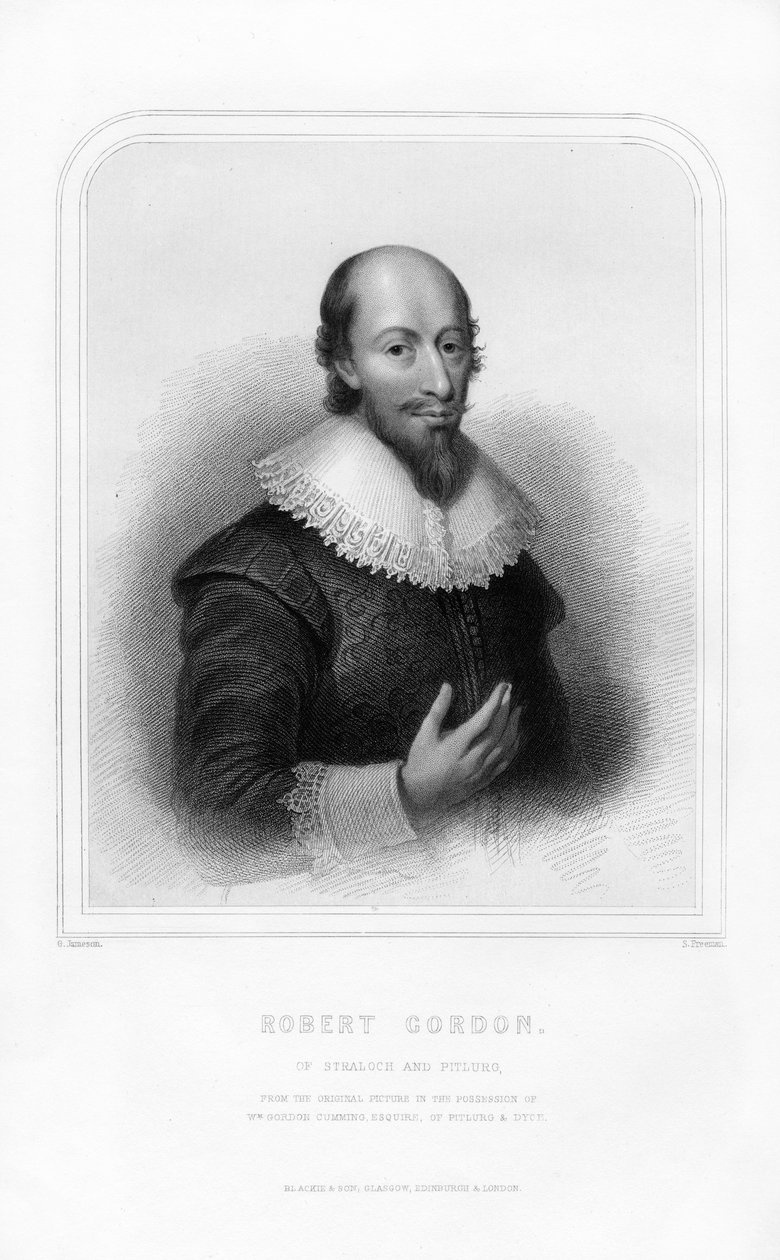 Robert Gordon of Straloch, Scottish cartographer by S. Freeman