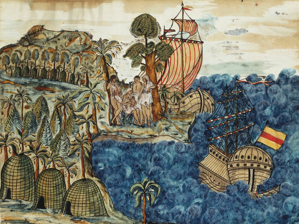 The Event of Otaheidi by S. or J Bernard
