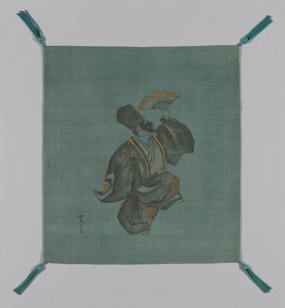 Fukusa Gift Cover, Japan, Late Edo Period by Saeki Ganryô
