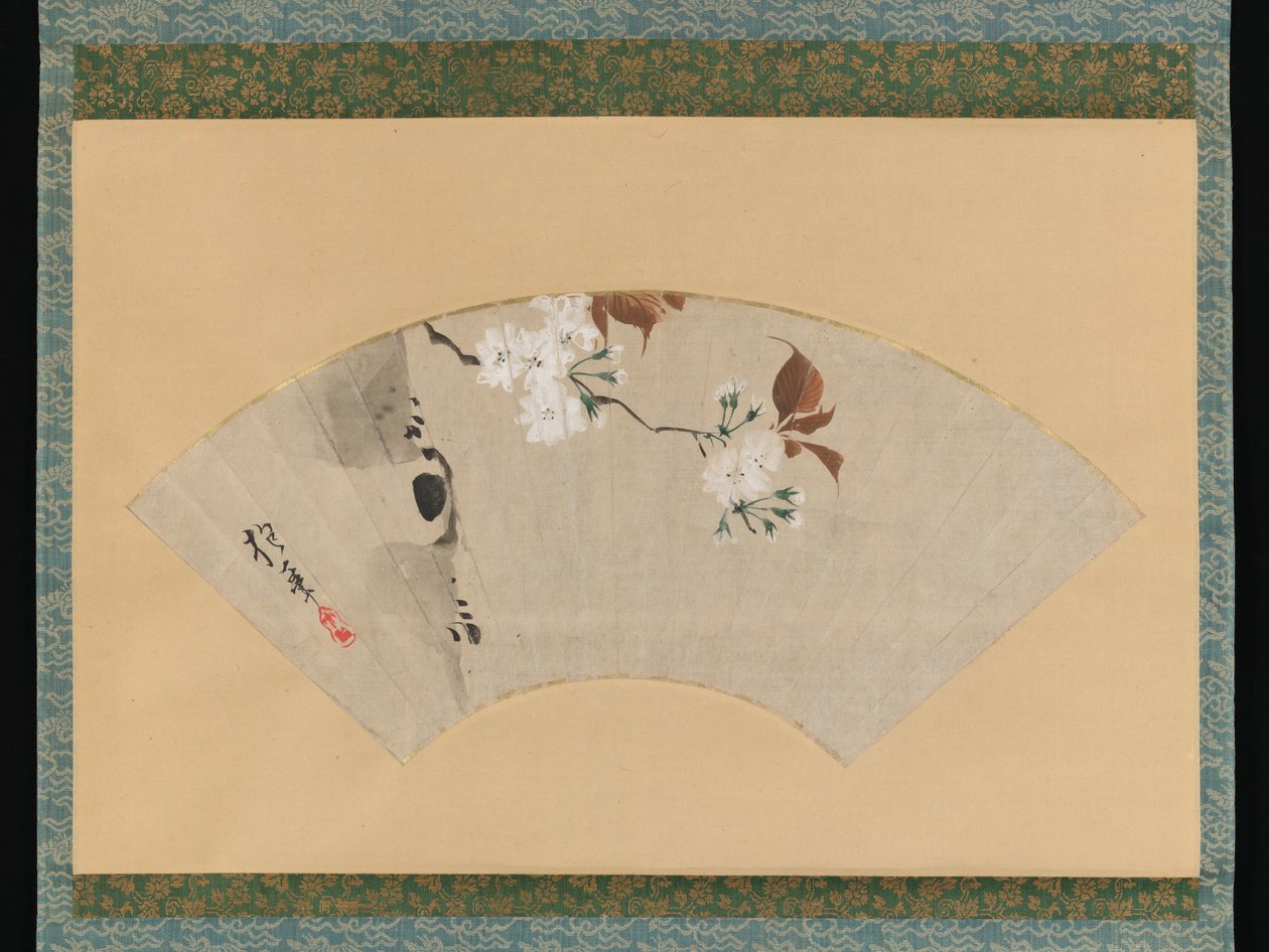 Cherry Blossoms by Sakai Hoitsu