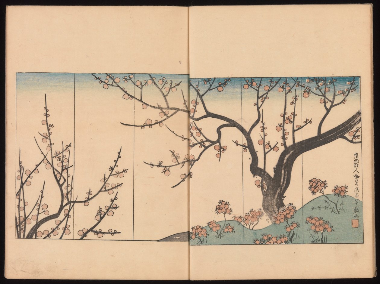 Ink Traces of Kenzan (Kenzan iboku) by Sakai Hoitsu