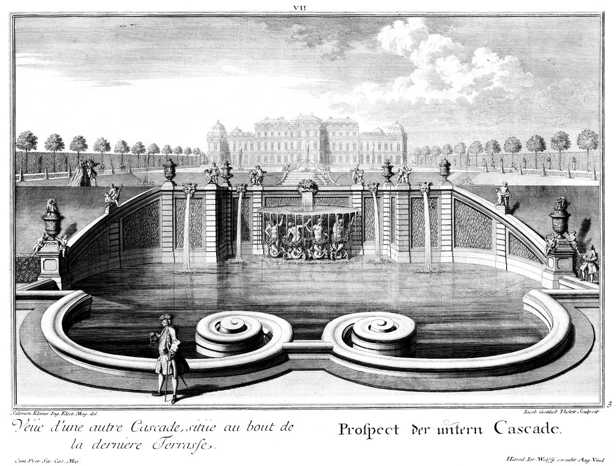 View of the Lower Cascade by Salomon Kleiner