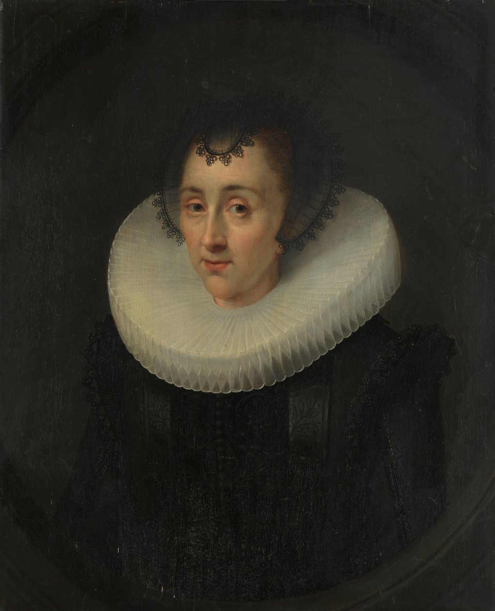 Portrait of Hortensia del Prado, c.1625 by Salomon Mesdach