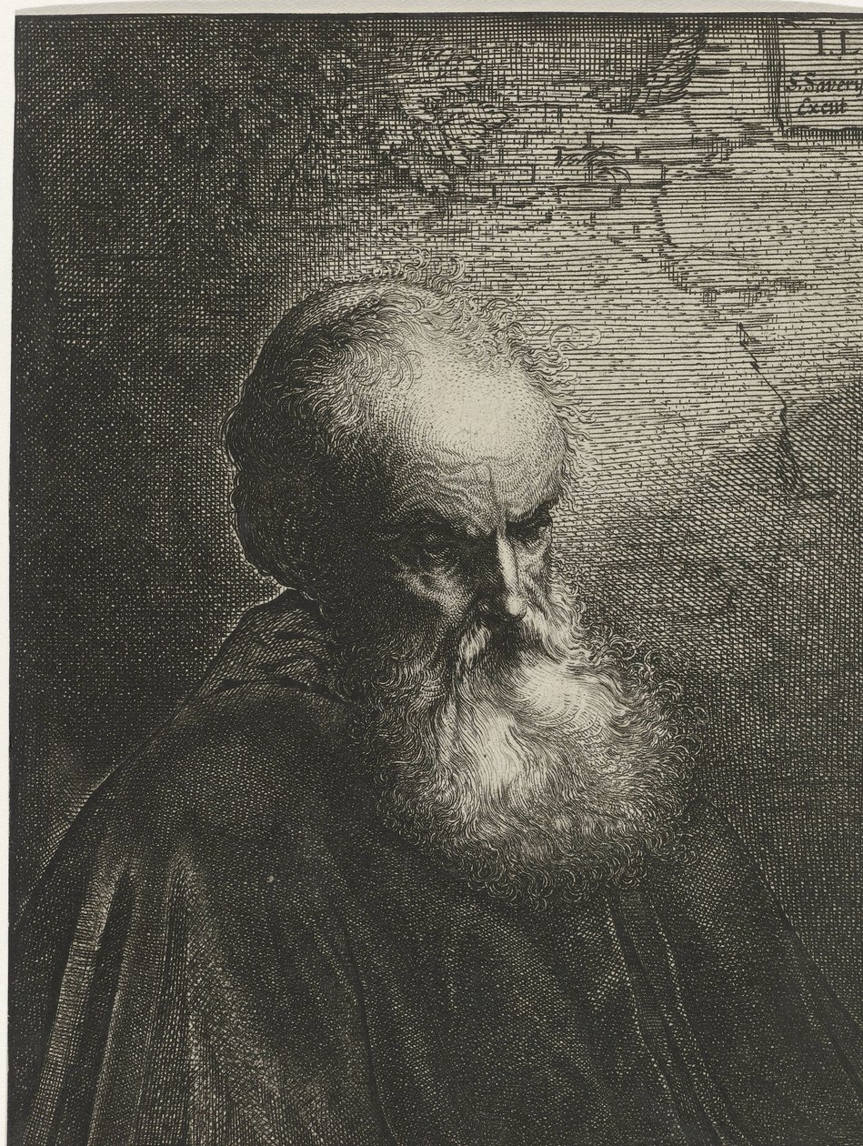 Portrait of an Old Man with a Beard by Salomon Savery