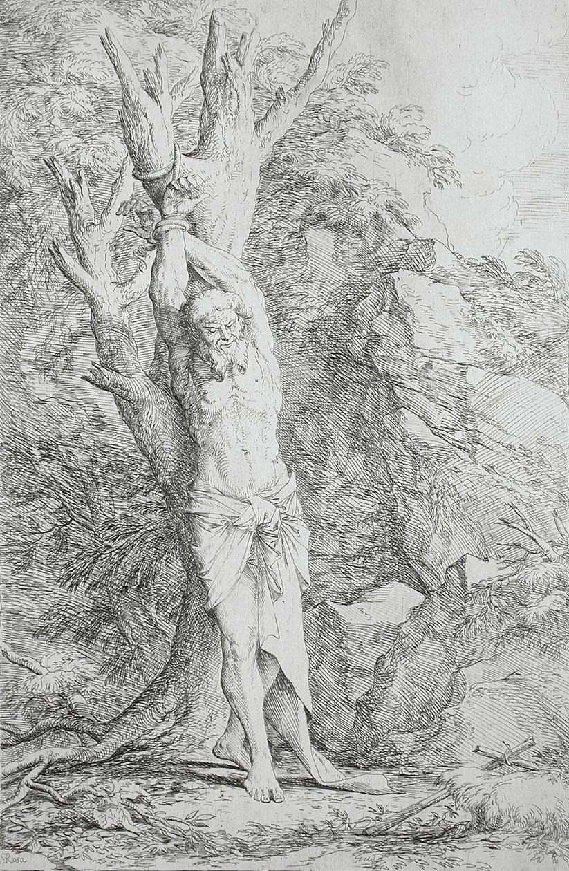 Albert, Companion of Saint William by Salvator Rosa