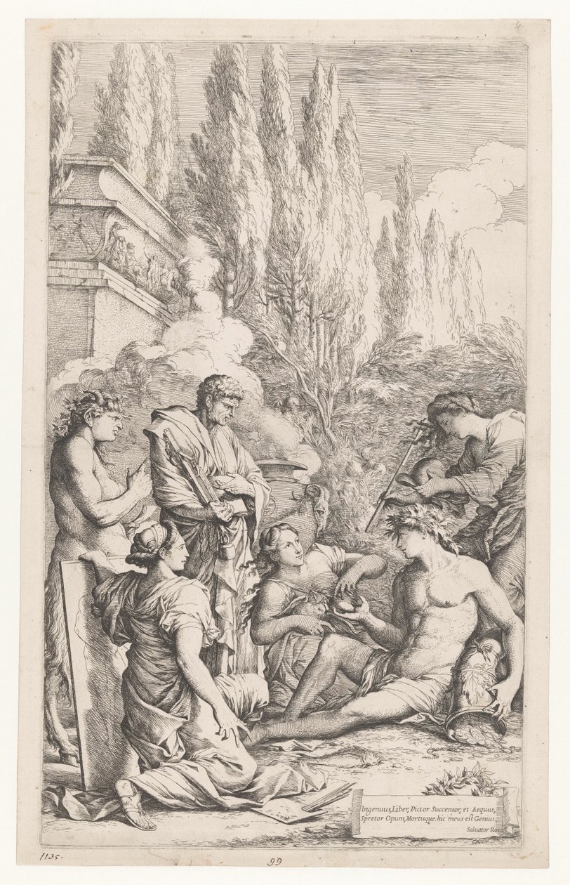 The Genius of Salvator Rosa by Salvator Rosa