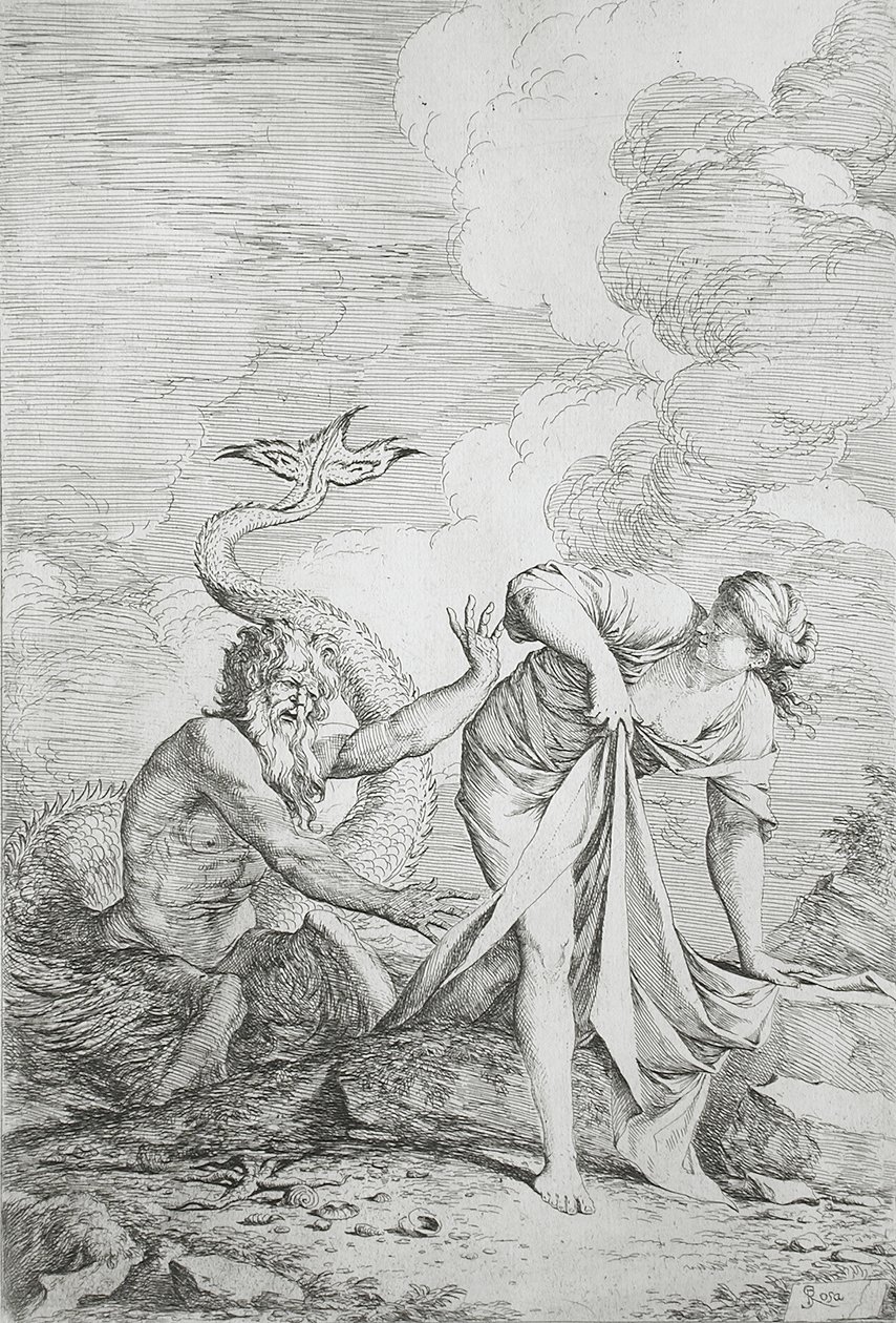 Glaucus and Scylla by Salvator Rosa