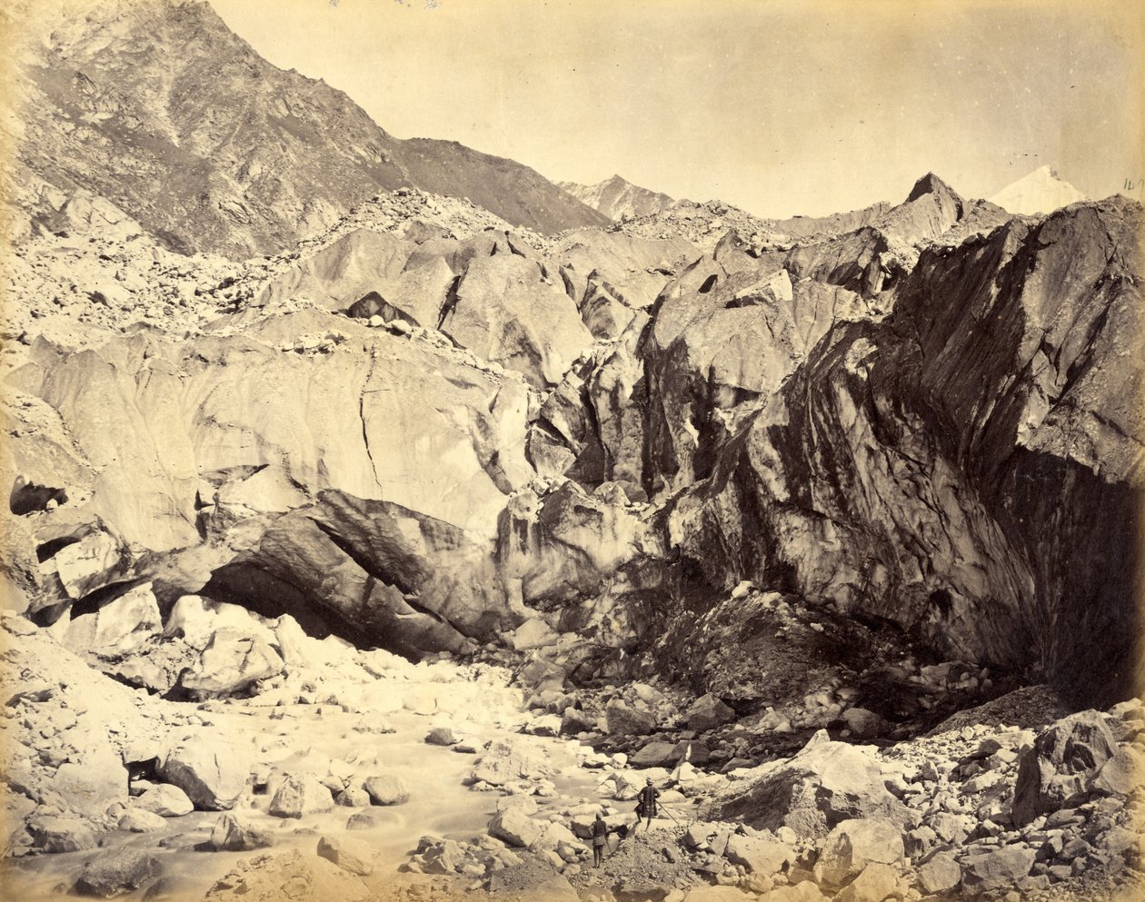 Source of the Ganges, India by Samuel Bourne