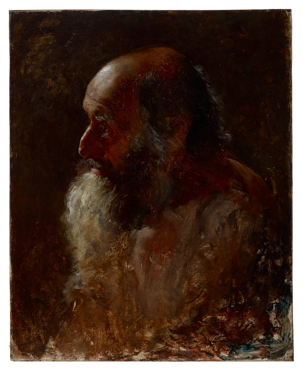 Study Head (Bearded Man) by Samuel G. Richards