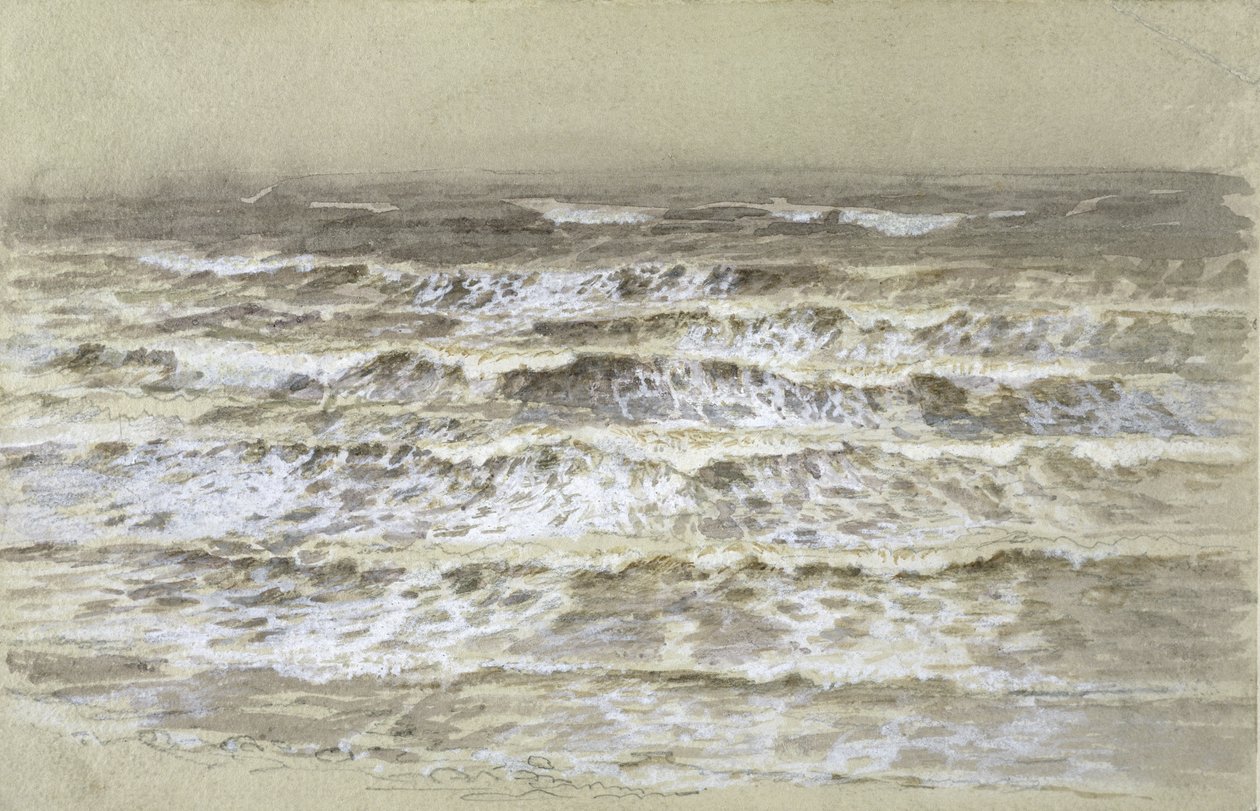 Study of Waves by Samuel Palmer