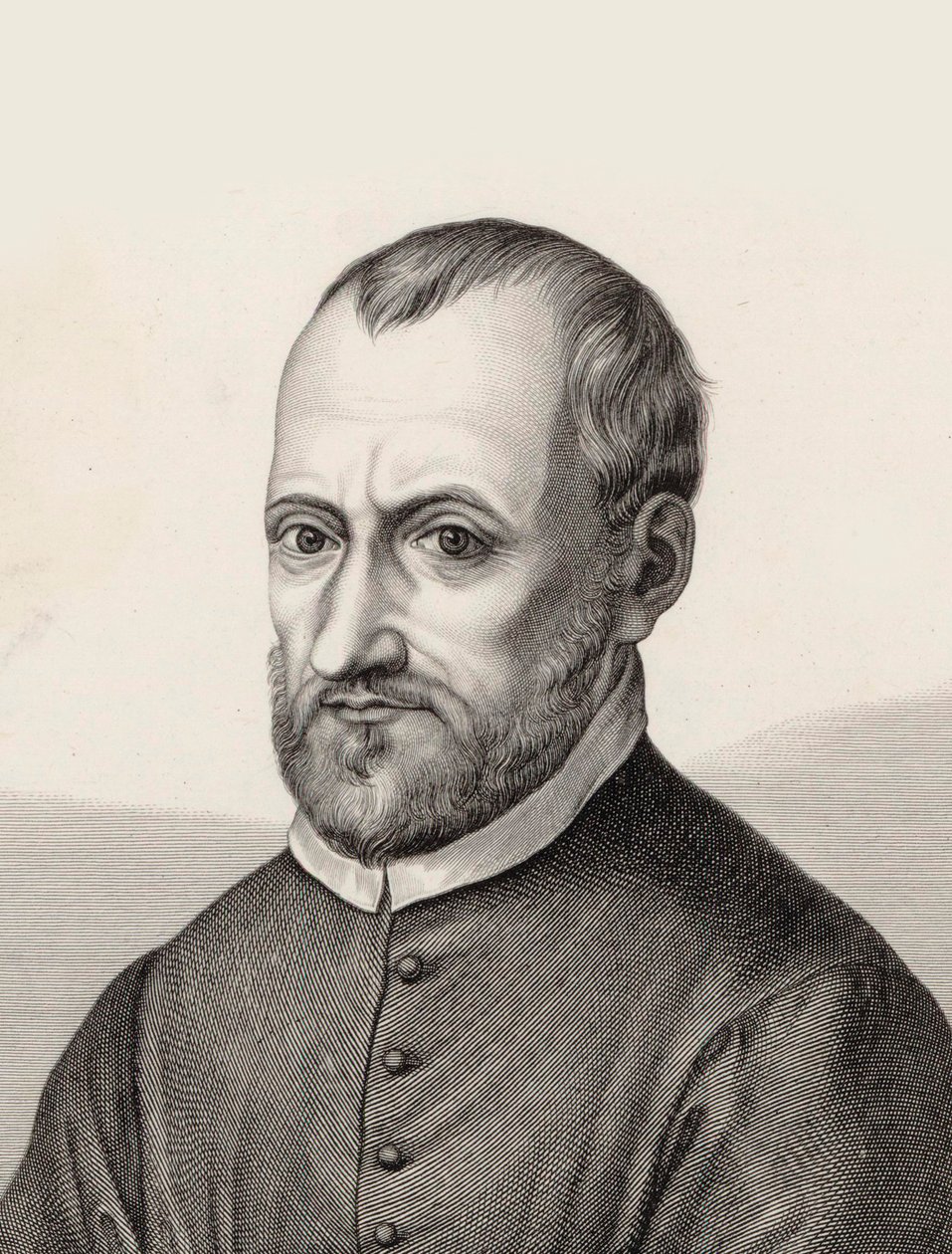 Portrait of the Composer Giovanni Pierluigi da Palestrina by Samuel Amsler