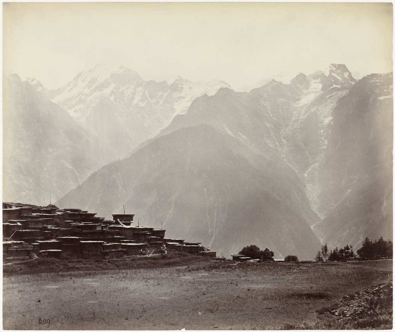 Panoramic View at Chini by Samuel Bourne (attributed to)