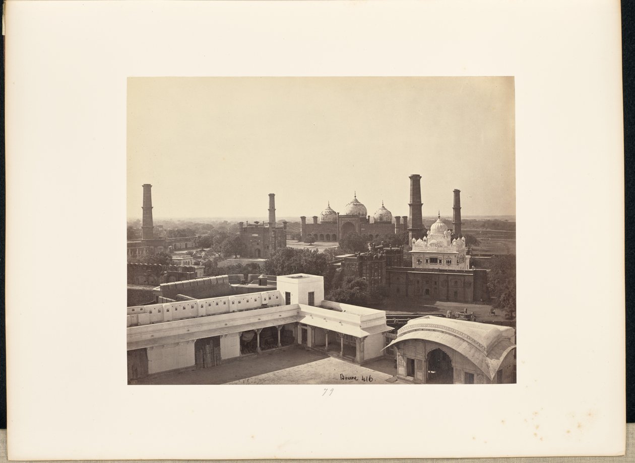 Lahore; View from Palace in the Fort by Samuel Bourne