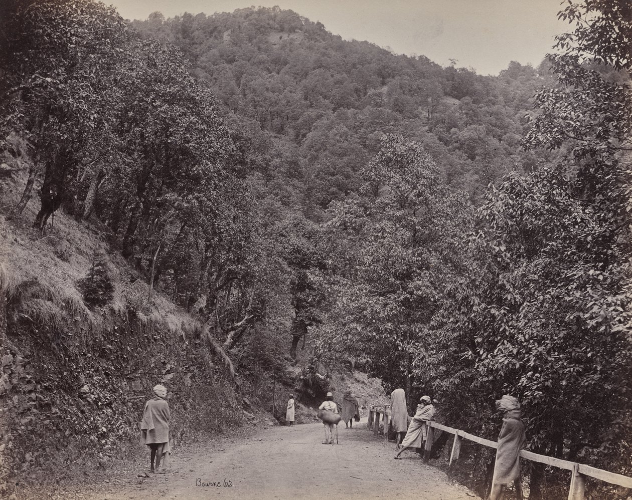 Shimla. The Mall or Principal Street by Samuel Bourne