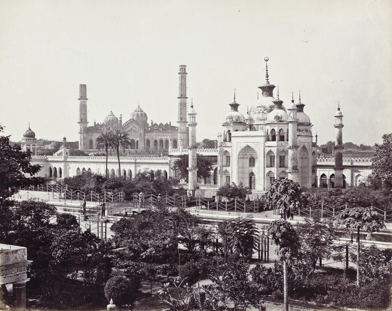 Tomb of Zinat Algiya in the Husainabad Imambara Complex by Samuel Bourne