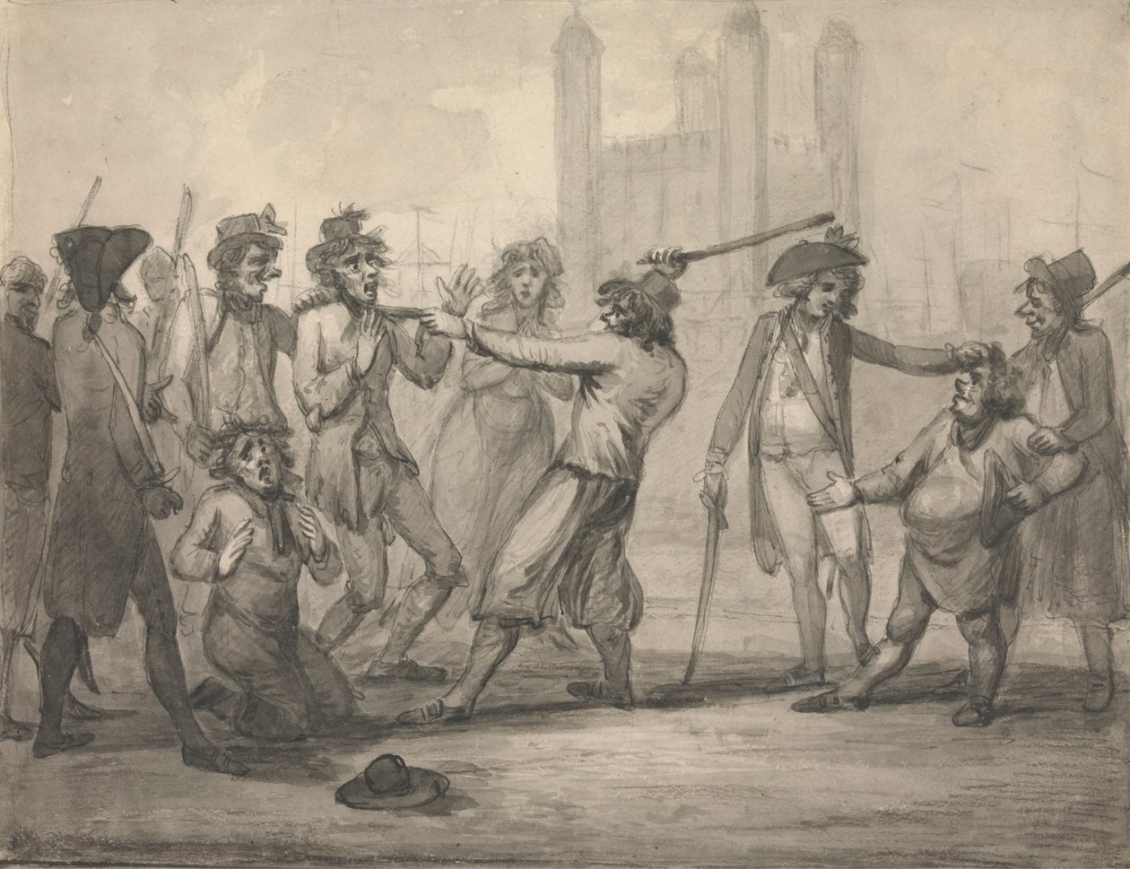Manning the Navy by Samuel Collings