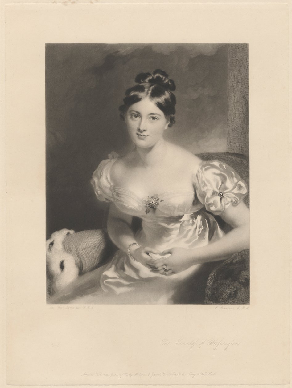 The Countess of Blessington by Samuel Cousins