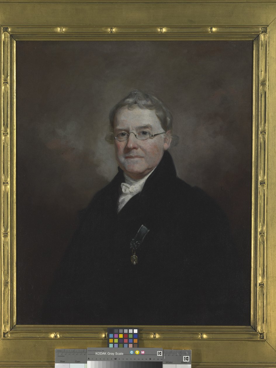 Portrait of Dr. James E. B. Finley by Samuel Finley Breese Morse