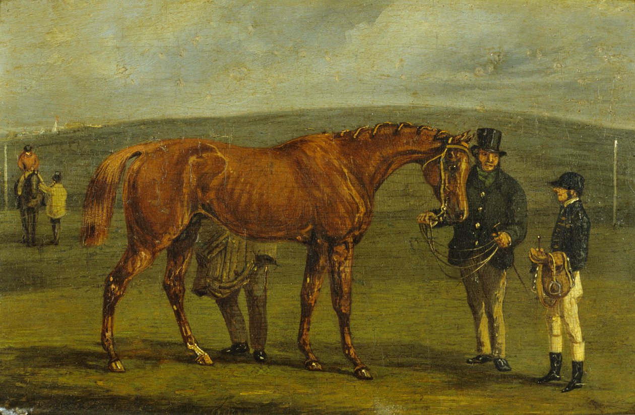 Preparing for a Race by Samuel Henry Alken