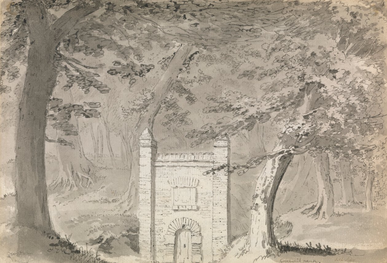 Greenwich Park by Samuel Hieronymus Grimm
