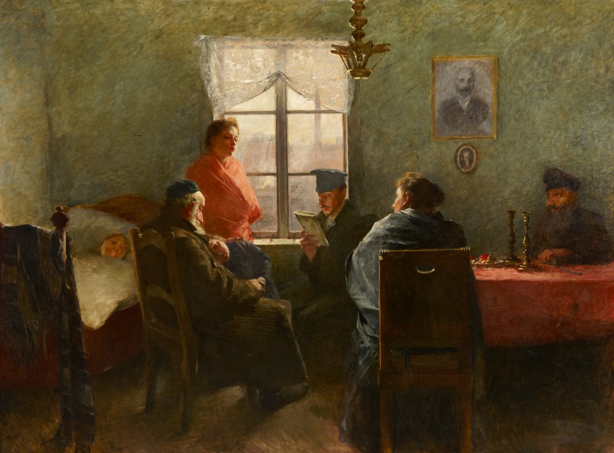 Sabbath Rest by Samuel Hirszenberg