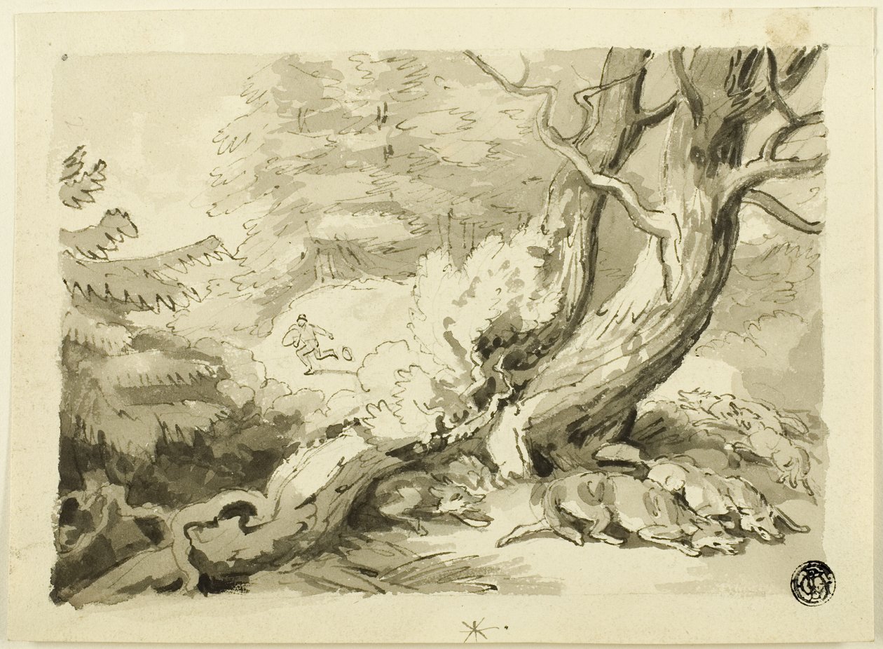 Fox Hunt by Samuel Howett: Premium art reproduction