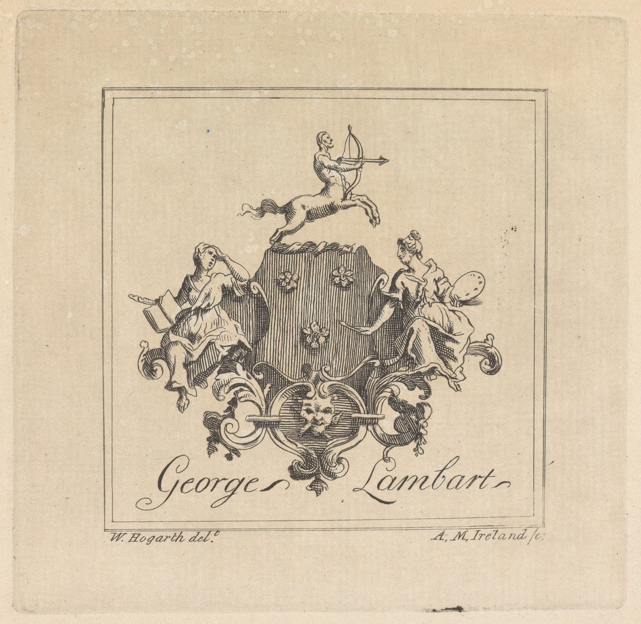 George Lambart by Samuel Ireland