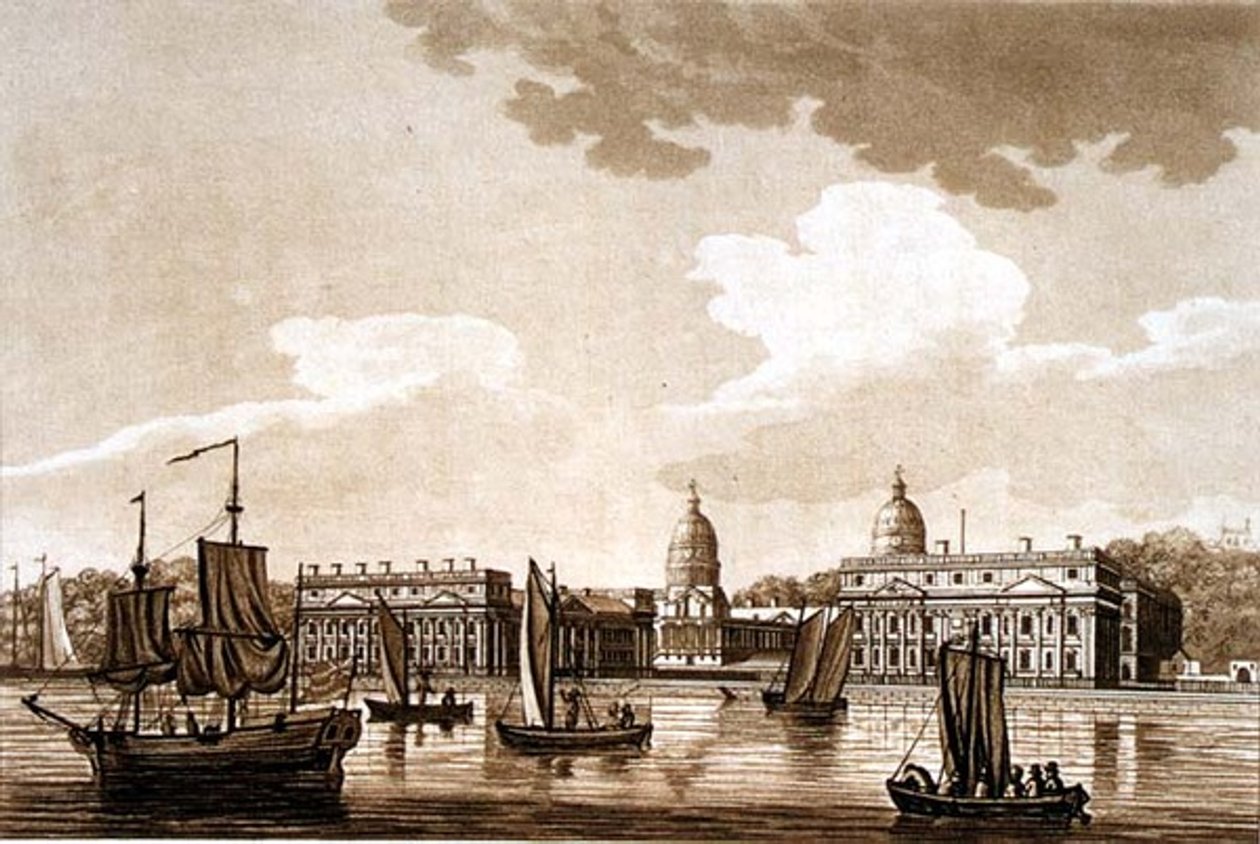 Greenwich Hospital, illustration from 
