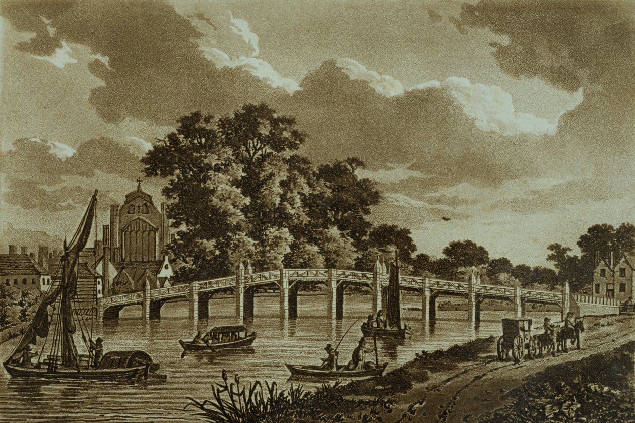 Hampton Court Bridge, Illustration from 